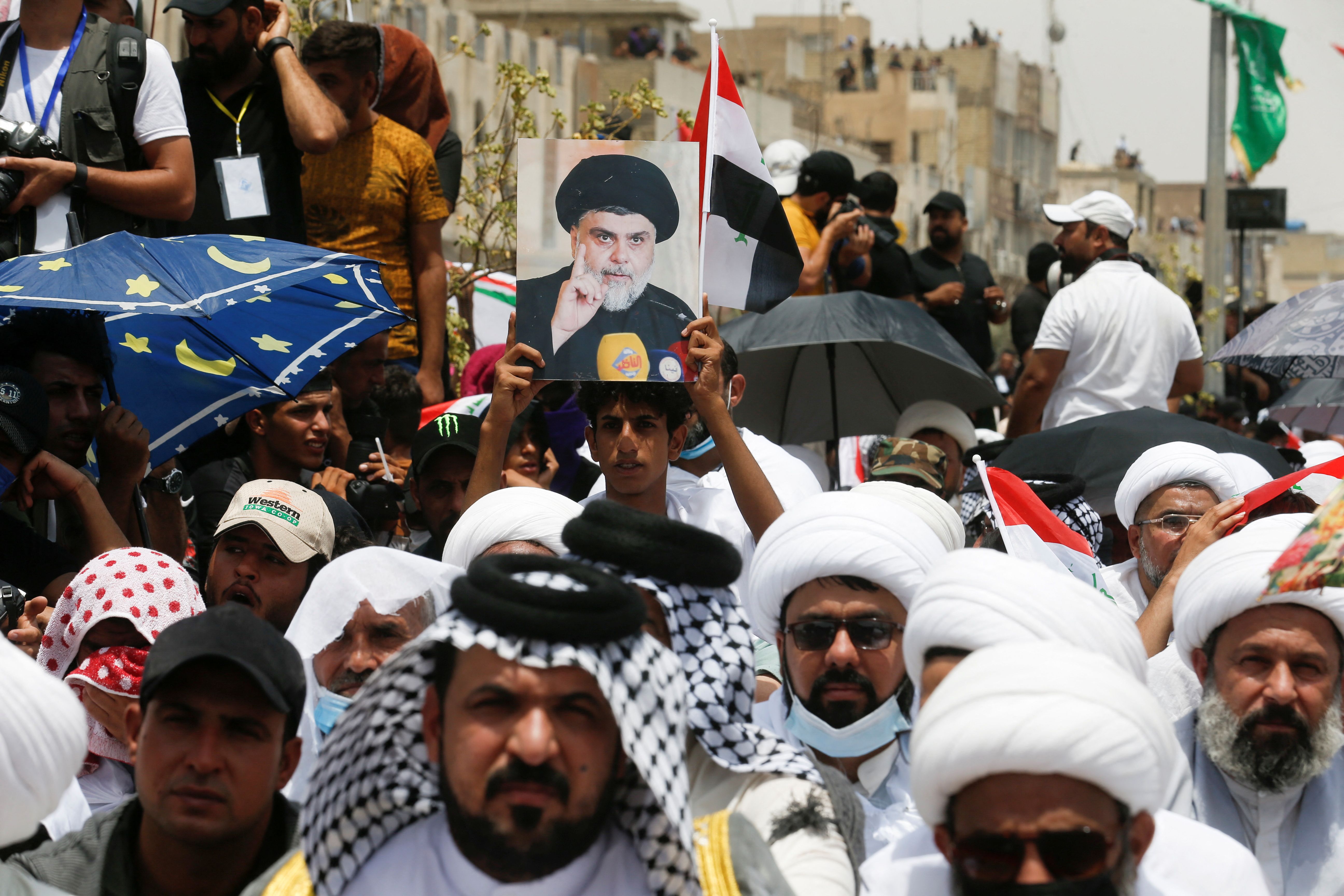 تأکید رهبران گروه‌های سیاسی عراق بر برگزاری انتخابات زودهنگام برای برون‌رفت از بحران سیاسی