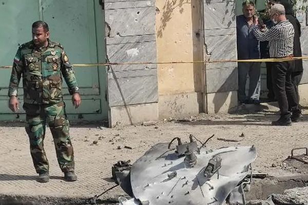 تحطُّم طائرة مسيرة شمالي إيران وإصابة شخصين