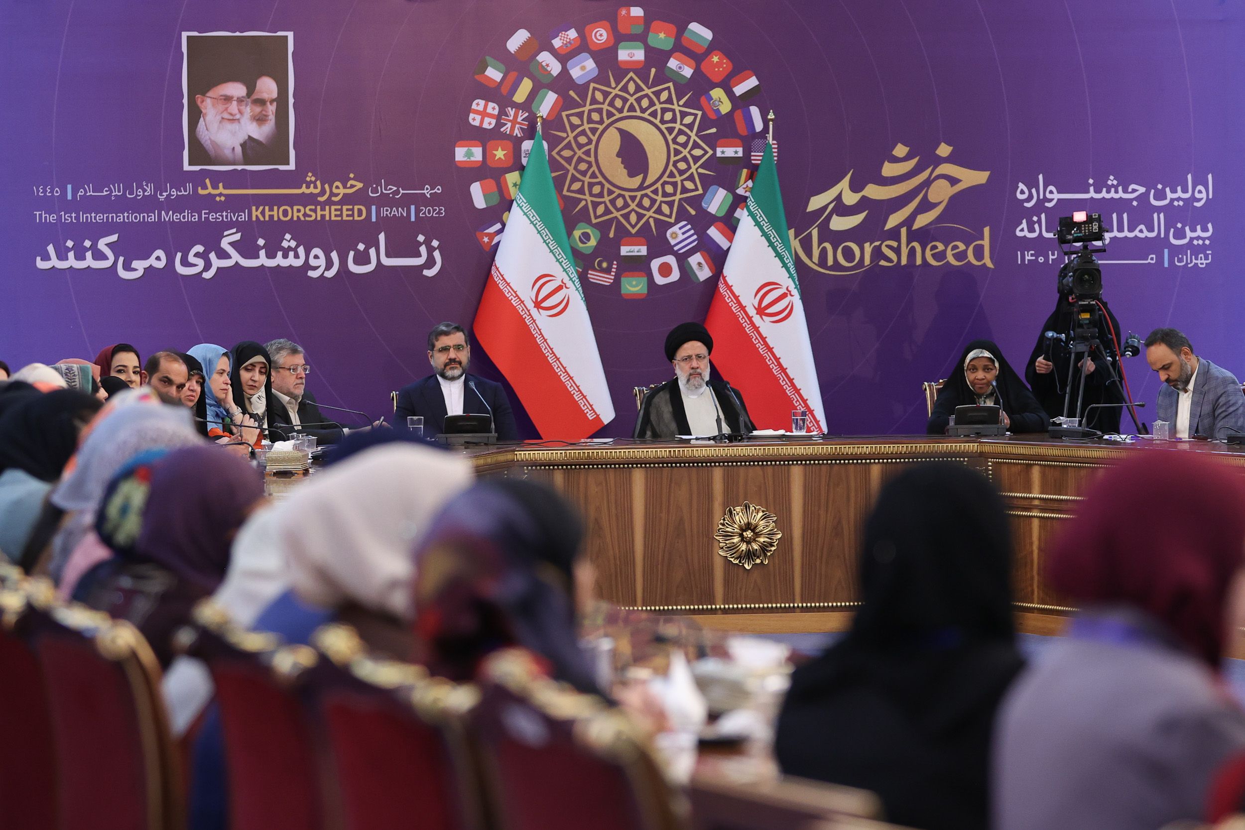 President Claims Iran 'A Champion Of Human Rights' 