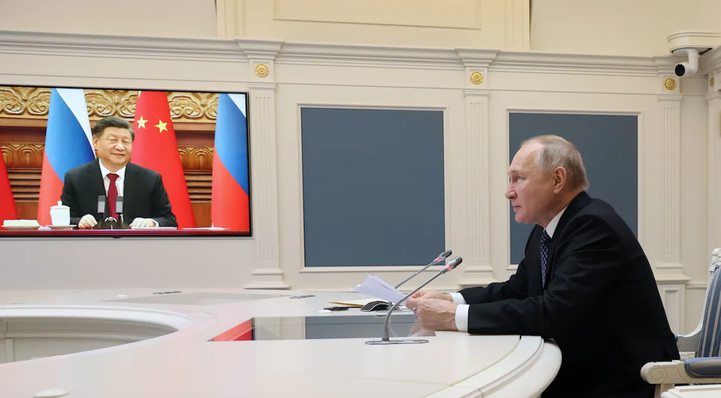 پوتین در دیدار با رییس‌جمهور چین بر لزوم تقویت همکاری نظامی و استراتژیک دوجانبه تاکید کرد