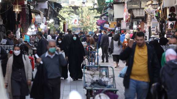 An Iranian bazaar
