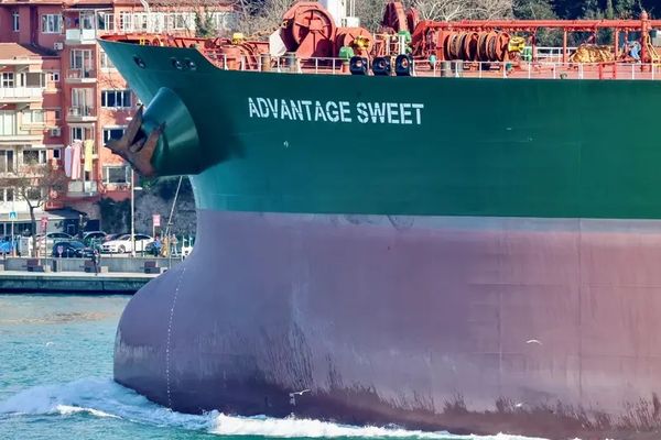 Oil tanker seized by Iran for over a year heads towards international waters