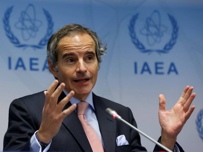 IAEA chief urges Iran to address nuclear concerns with Trump administration