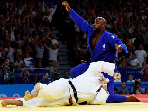 تدی رینر مکرون را هم ذوقزده کرد؛ سومین طلای غول فرانسوی دنیای جودو در ادوار المپیک