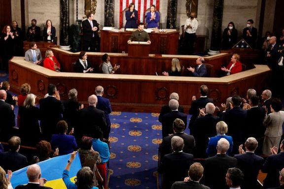 زلنسکی به کنگره آمریکا: دو حکومت تروریست روسیه و ایران برای نسلکشی با هم متحد شدهاند