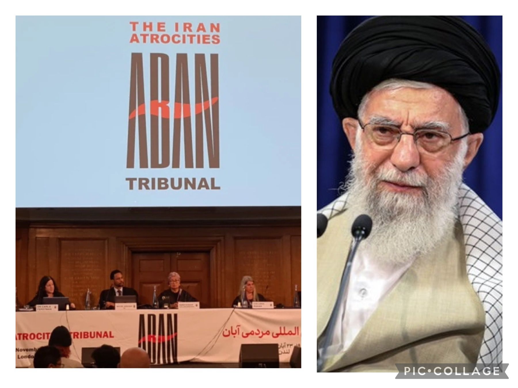 دادگاه بین‌المللی آبان: خامنه‌ای و ۱۲ مقام زیر دستش در ارتکاب جنایت علیه بشریت نقش داشتند