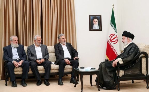 خامنهای اعلام کرد جمهوری اسلامی به حمایتها از گروههای مبارز فلسطینی ادامه میدهد