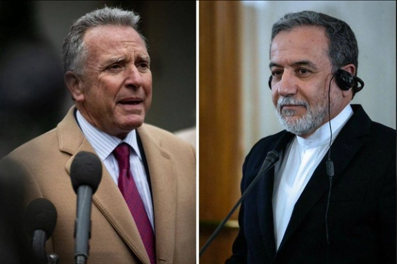 US Special Envoy for Iran (left) and Iranian Foreign Minister Abbas Araghchi (right) (Undated)