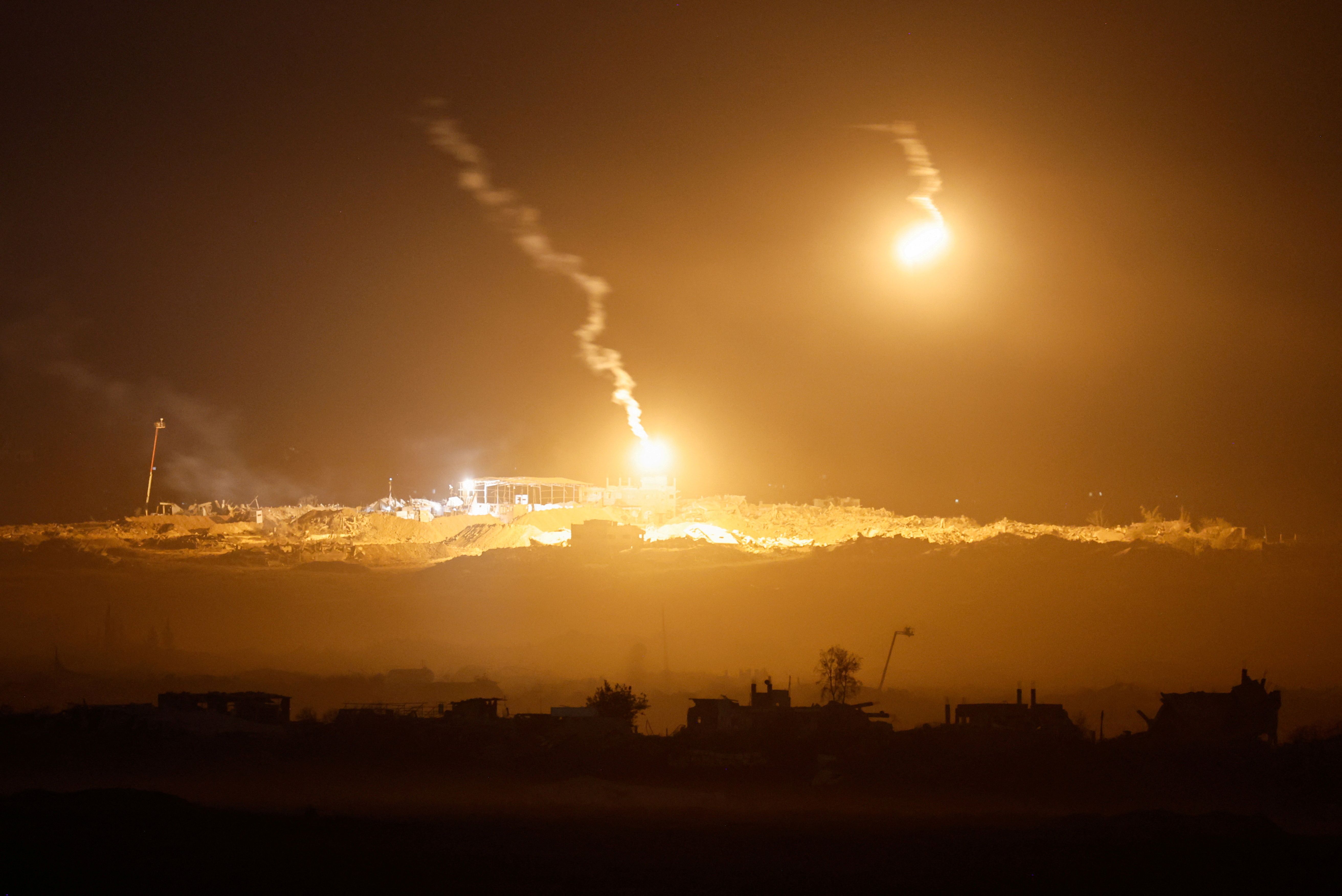 ارتش اسرائیل: دو پرتابه احتمالا از غزه به سمت ما شلیک شد