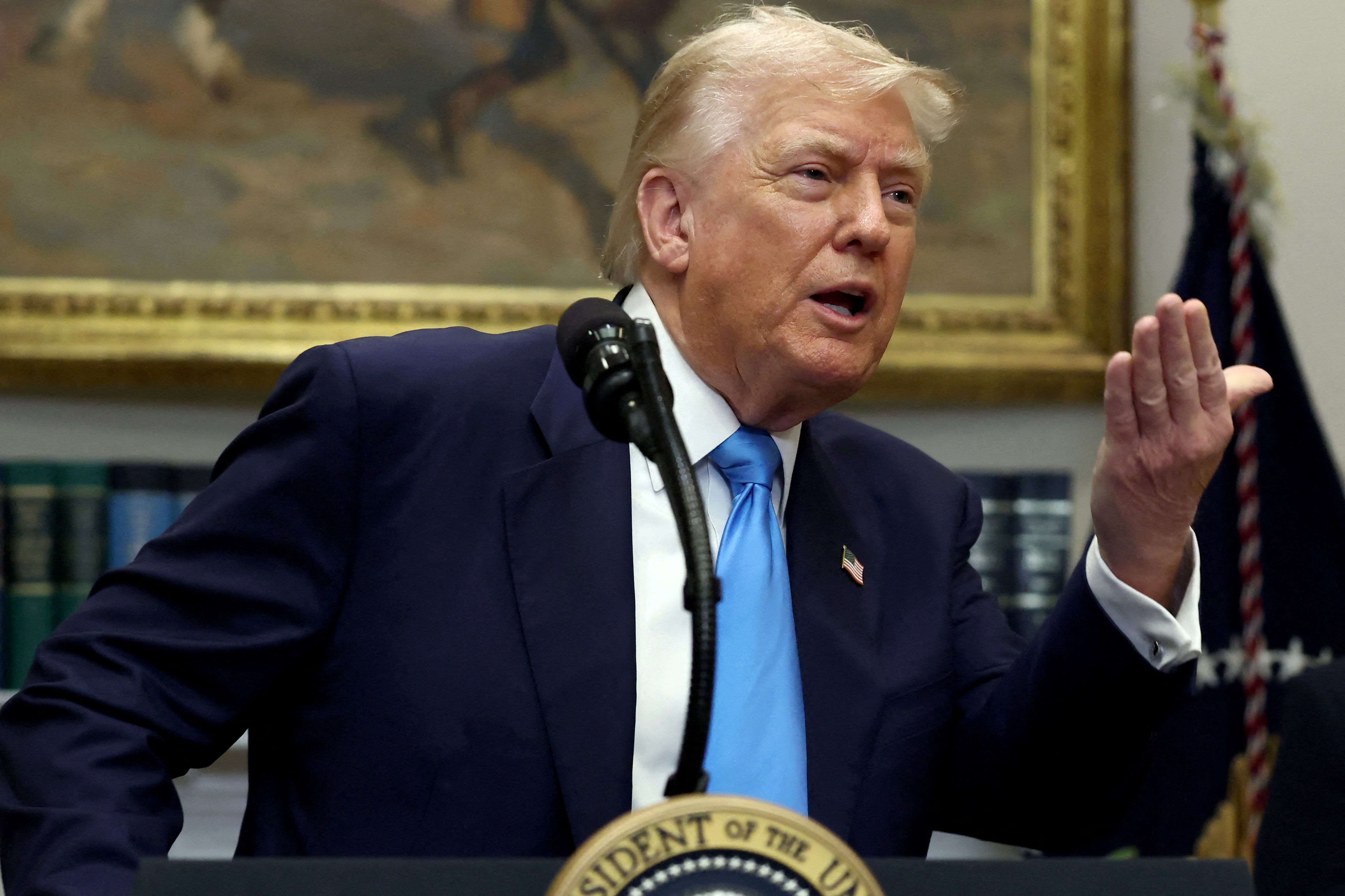 ترامپ: حمایت کانادا از تشکیل کشور فلسطین، دستیابی به توافق تجاری را دشوار می‌کند