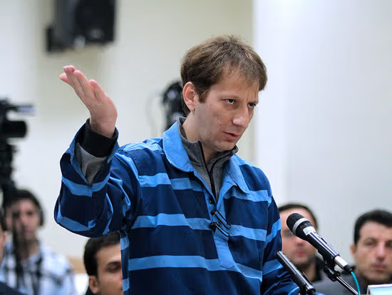 Babak Zanjani in a court session 