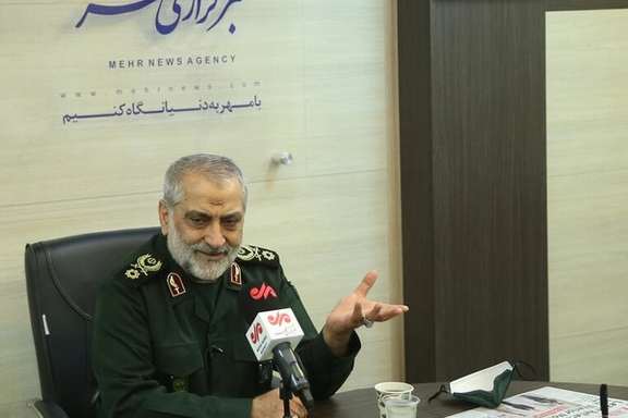 IRGC General Abolfazl Shekarchi speaking on February 22, 2022