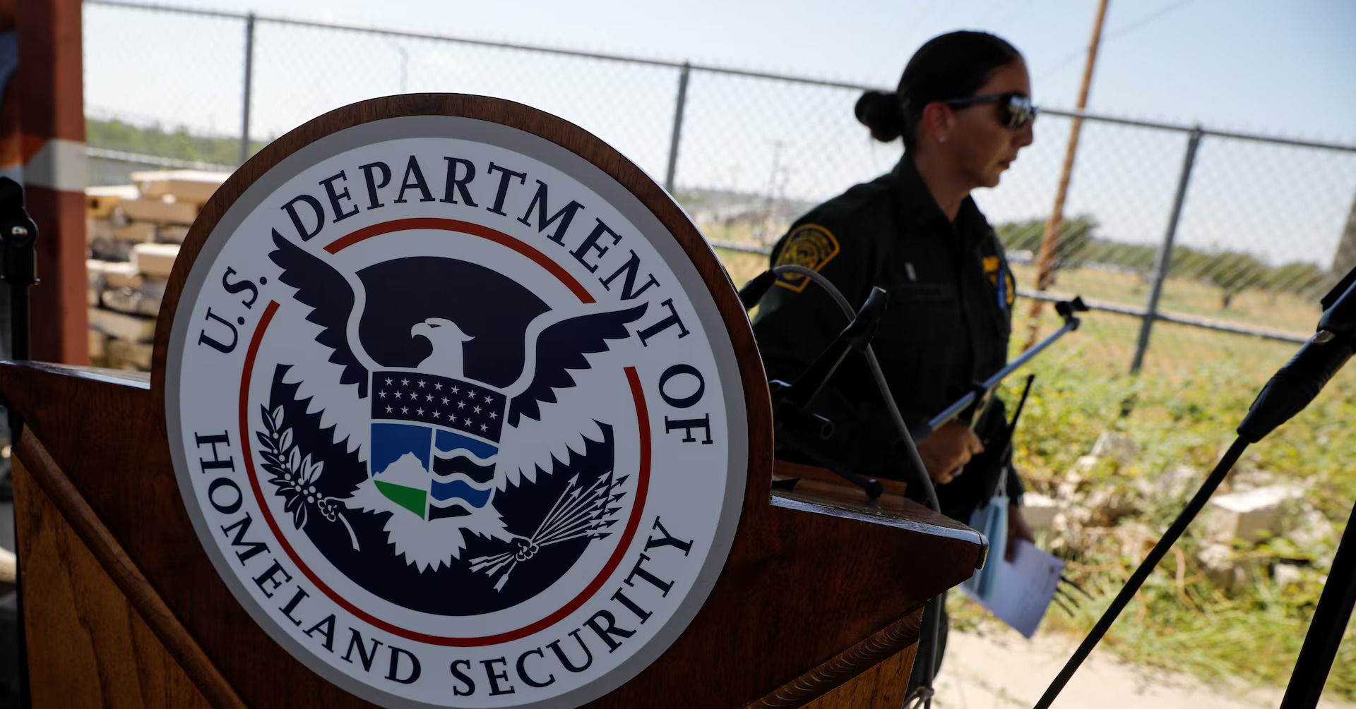 The seal of the US Department of Homeland Security, File Photo.