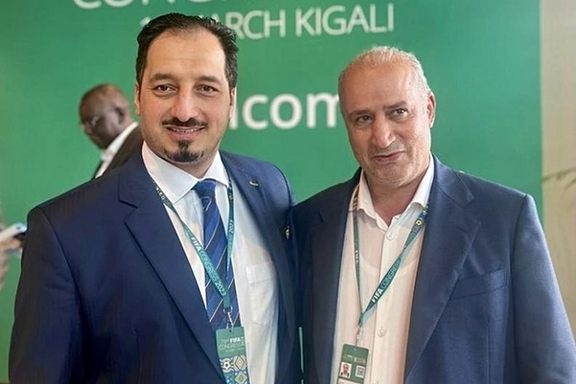 دیدار تاج و رئیس فدراسیون عربستان سعودی در حاشیه کنگره فیفا