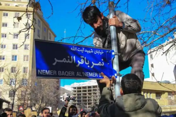 Iran Removes Provocative Street Sign Near Saudi Consulate