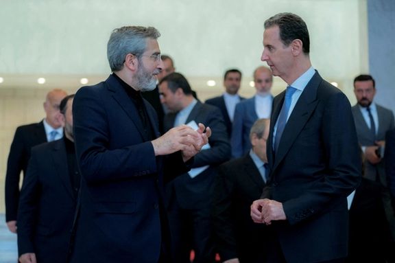 Iran’s Top Diplomat Meets Syria’s Assad, Palestinian Factions