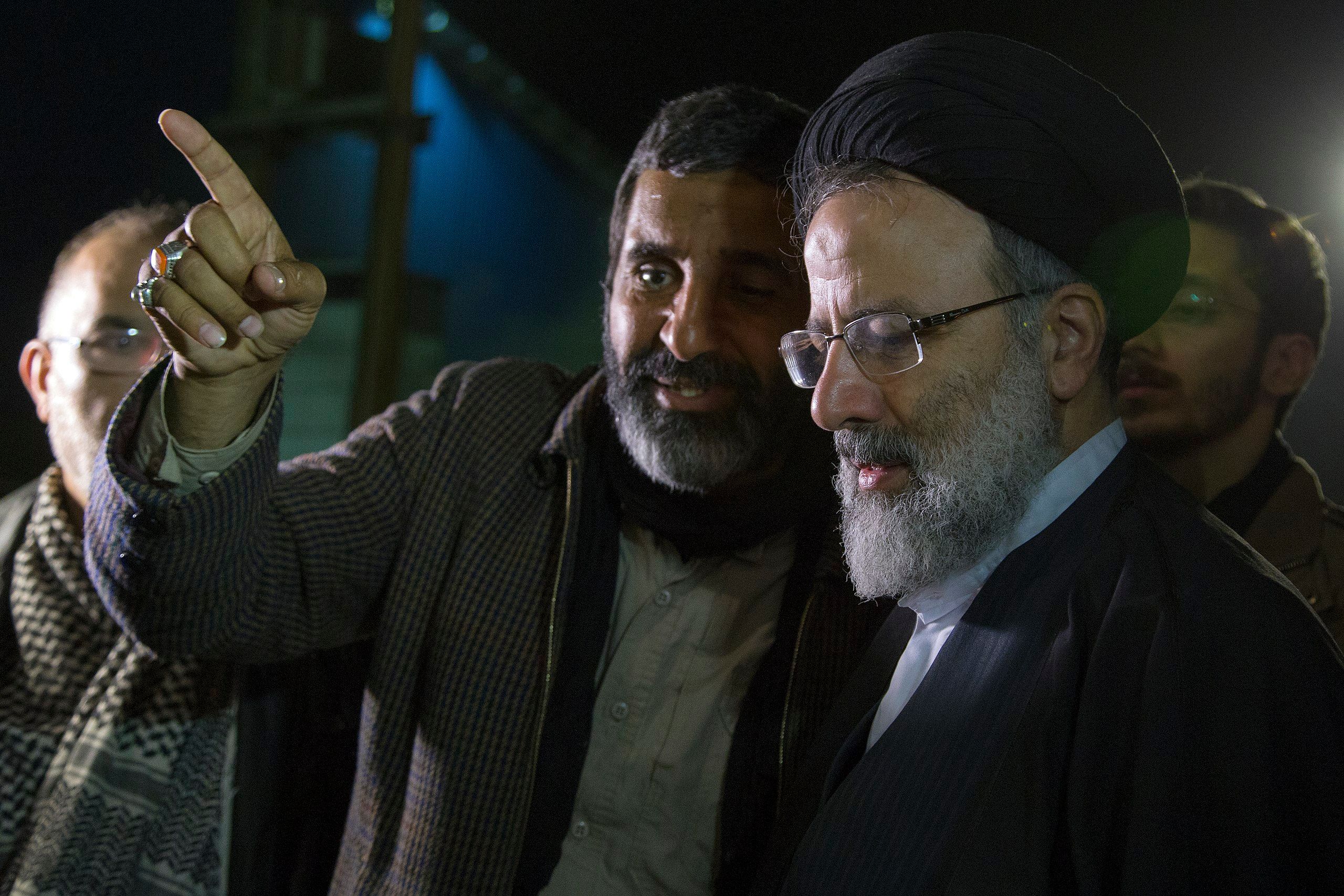 Hossein Yekta and President Ebrahim Raisi  (undated)