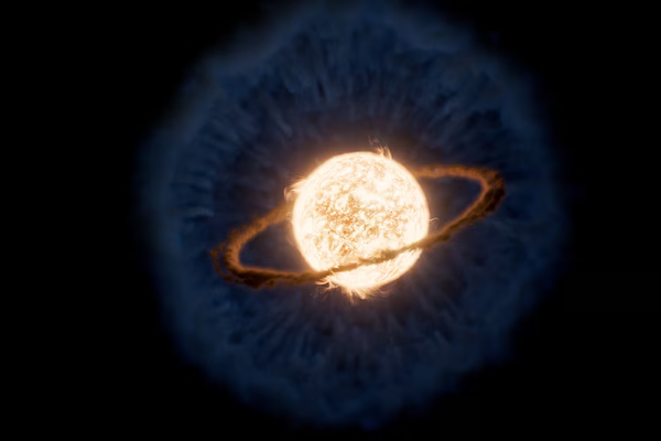 تلسکوپ فضایی جیمز وب، بلعیده شدن یک سیاره فراخورشیدی بهوسیله ستارهاش را ثبت کرد