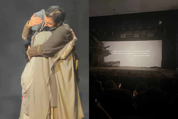 ‘Hugging actors are married’: Tehran theatre navigates contact restrictions