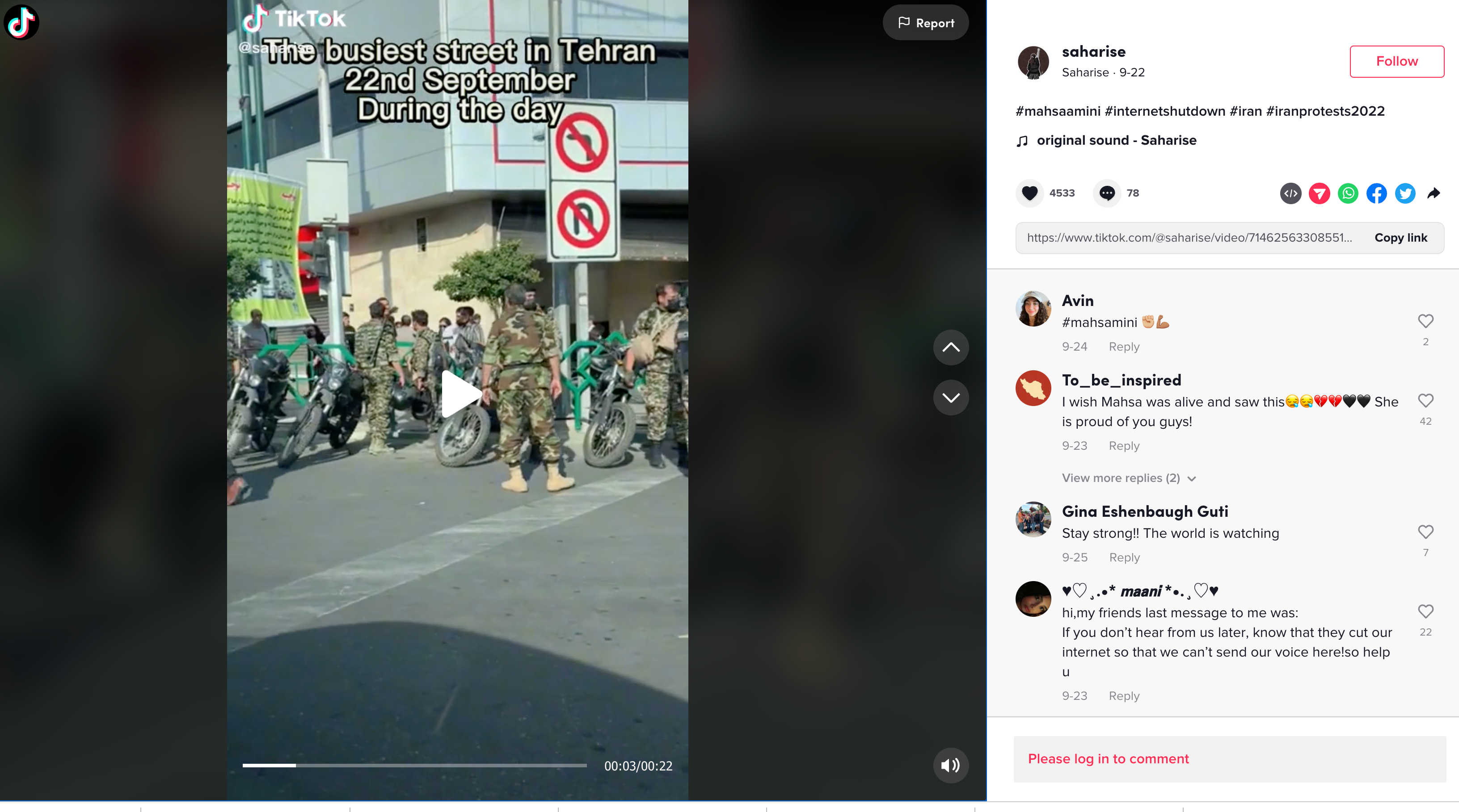 Iranian Protesters Turn To Tiktok To Circumvent Censors 