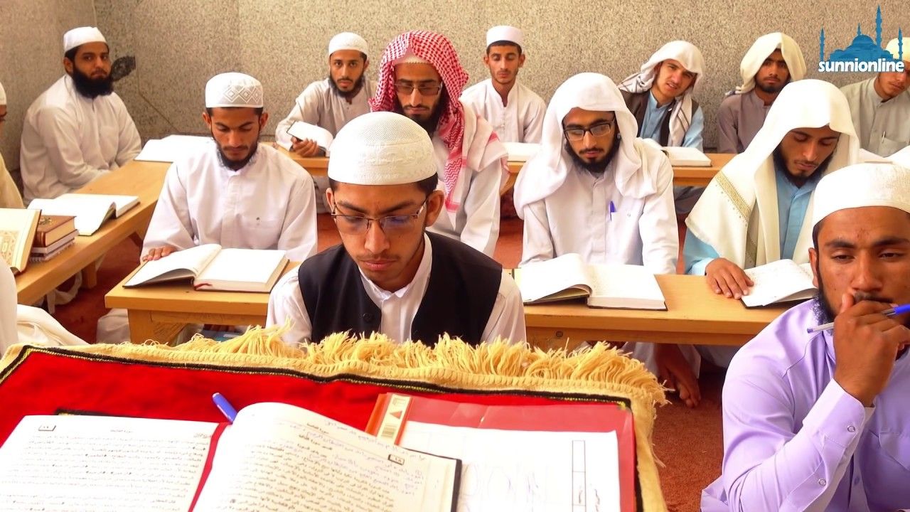 Students at Zahedan Dar ol-Olum, also known as Maki Seminary  (file photo)