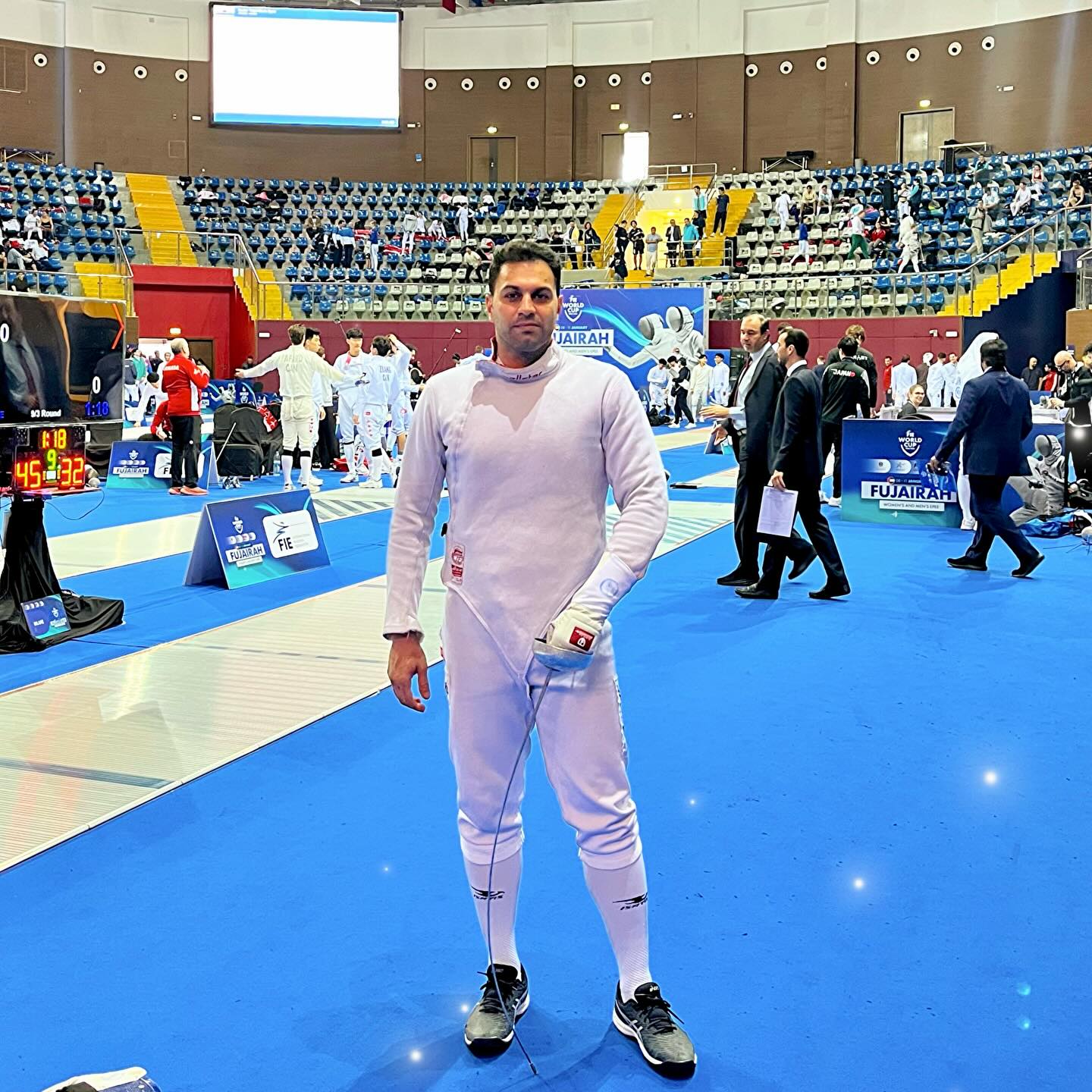 کناره‌گیری محمد رحیمی، عضو تیم ملی شمشیربازی ایران، پس از کشتار مردم از سوی جمهوری اسلامی