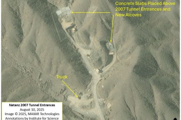 معهد العلوم والأمن الدولي: ازدياد الأنشطة قرب موقع تخصيب "نطنز" النووي في إيران