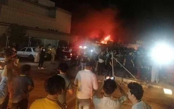 درپی آتشسوزی بیمارستان بیماران مبتلا به کرونا در استان ذیقار عراق، ۵۸ نفر کشتهشدند