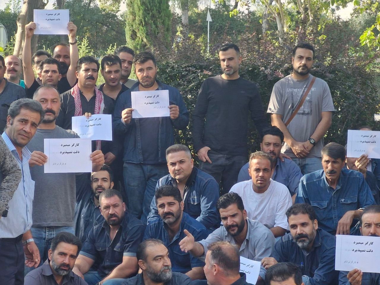 اعتصاب غذای ۴ هزار کارگر آلومینیوم اراک به روز ۴۳ رسید