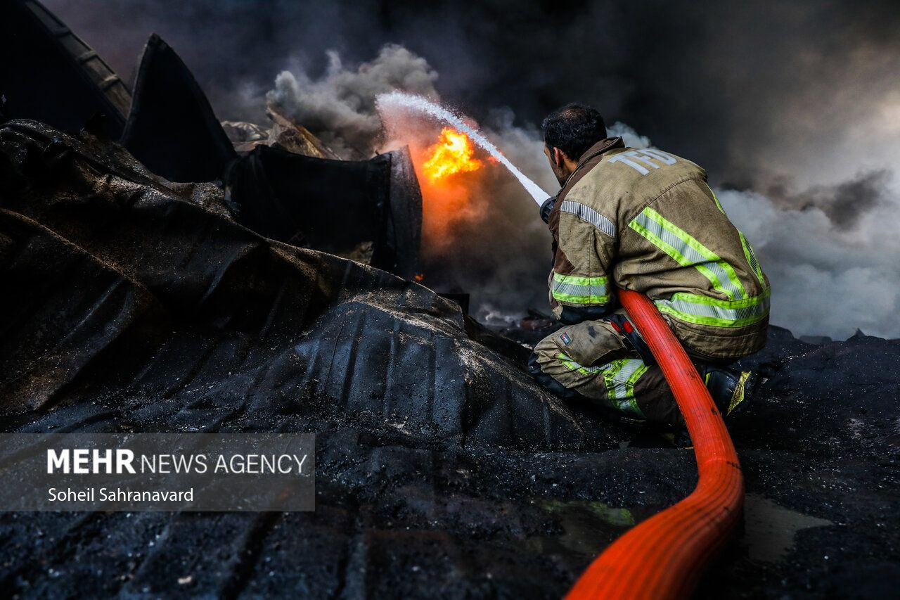 Flames of port blast are out but we're burning inside
