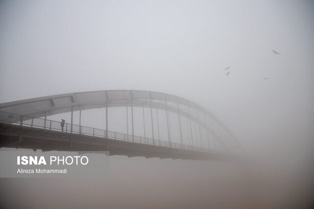 ادامه بحران آلودگی هوا در ایران؛ مراجعه ۷۵۰ نفر به مراکز درمانی خوزستان