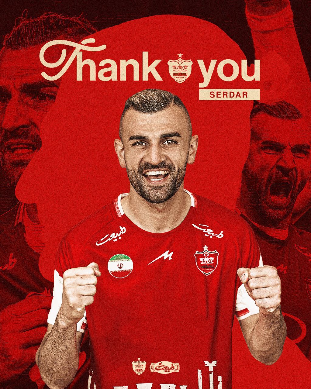 سردار دورسون بالاخره از پرسپولیس جدا شد، شهریار مغانلو هم به ایران بر نمی‌گردد