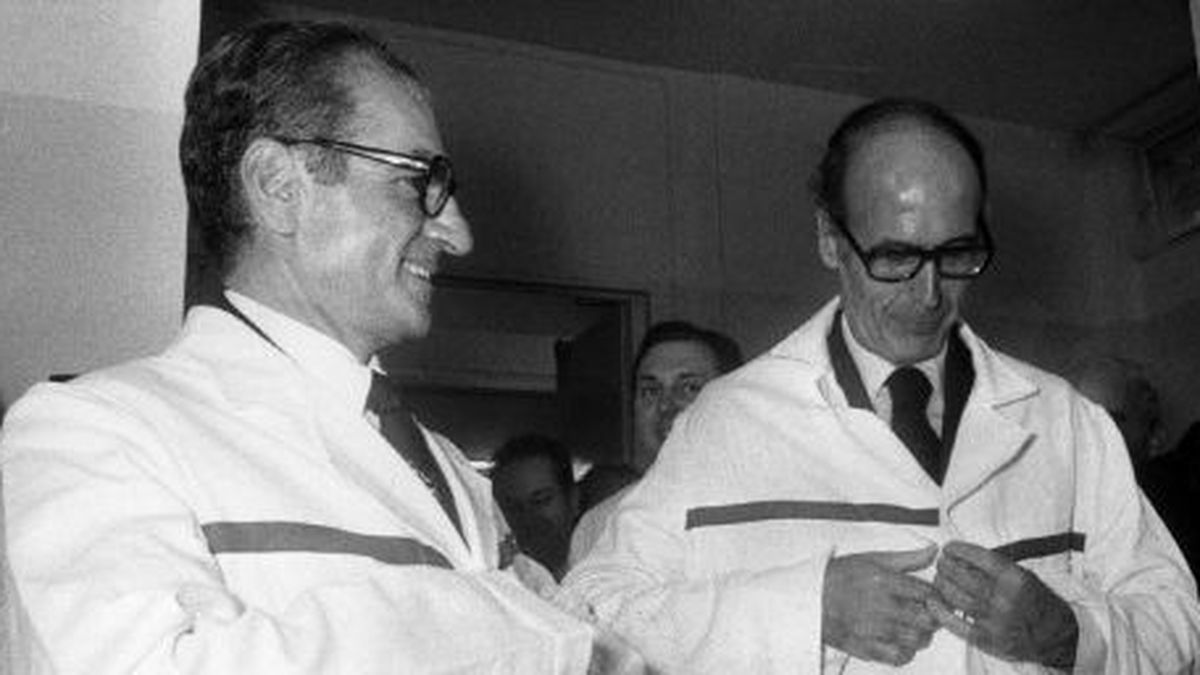 محمدرضا شاه پهلوی و ژسکار دستن