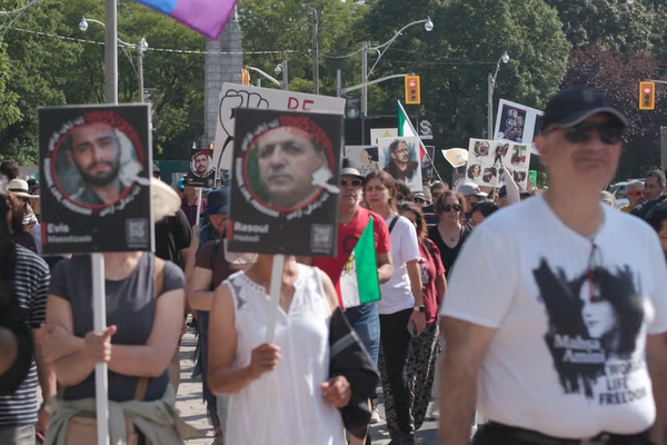 Diaspora rallies mark third anniversary of Woman, Life, Freedom