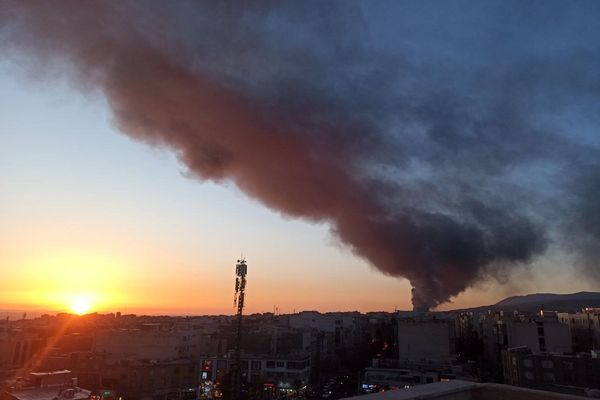 حمله به مناطقی در تهران، کرج و شهرهای مرکزی و جنوبی ایران