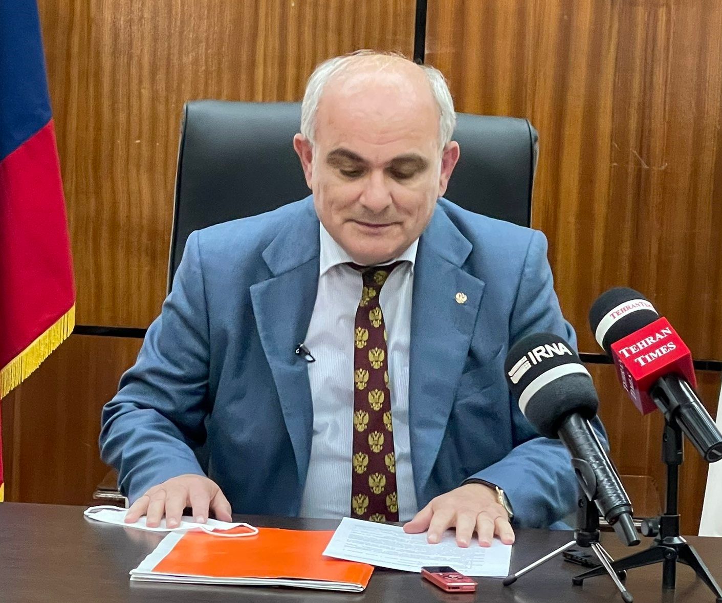 Levan Dzhagaryan (Jagaryan), Russia's ambassador in Iran