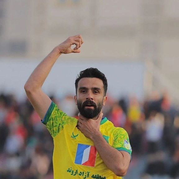 احضار میثم تهیدست به کمیته انضباطی برای حرکت نمادین "نهبهاعدام"