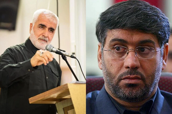 Javad Ghaffari (left) and Reza Seraj