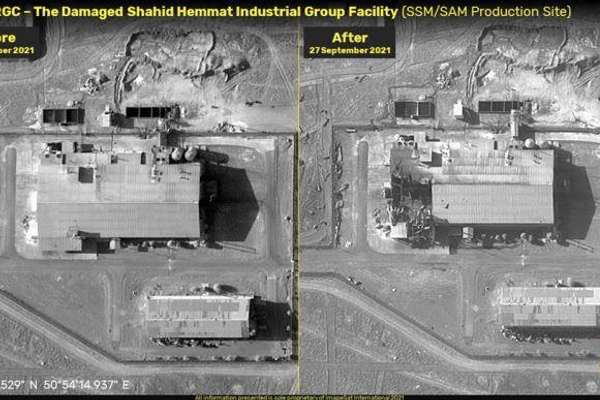 Satellite Images Show Damage At Iran Missile Factory After Possible Attack