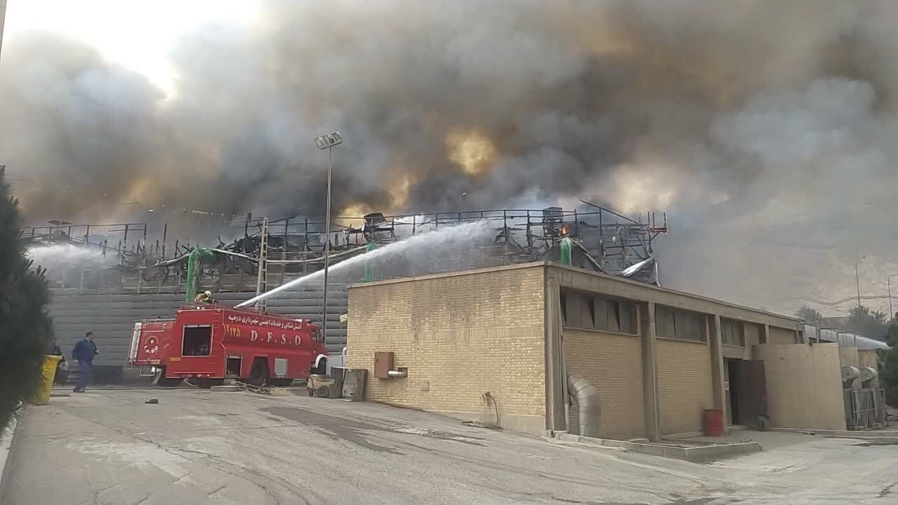 Suspicious Blaze At Power Plant Near Isfahan 