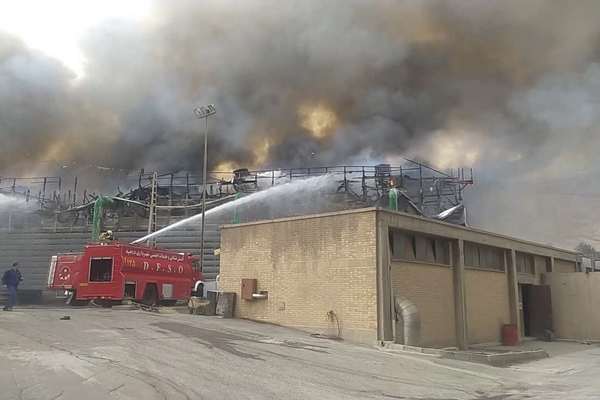 Suspicious Blaze At Power Plant Near Isfahan