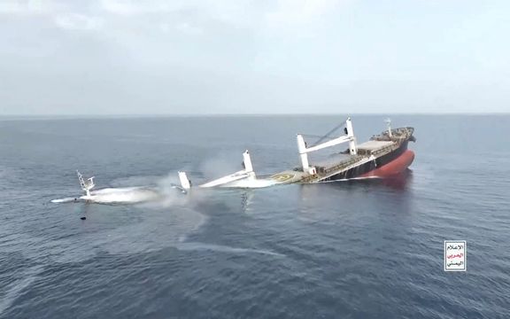 حمله موشکی حوثیها به فرودگاه تلآویو با موشک ایرانی و گروگان گرفتن خدمه یک کشتی