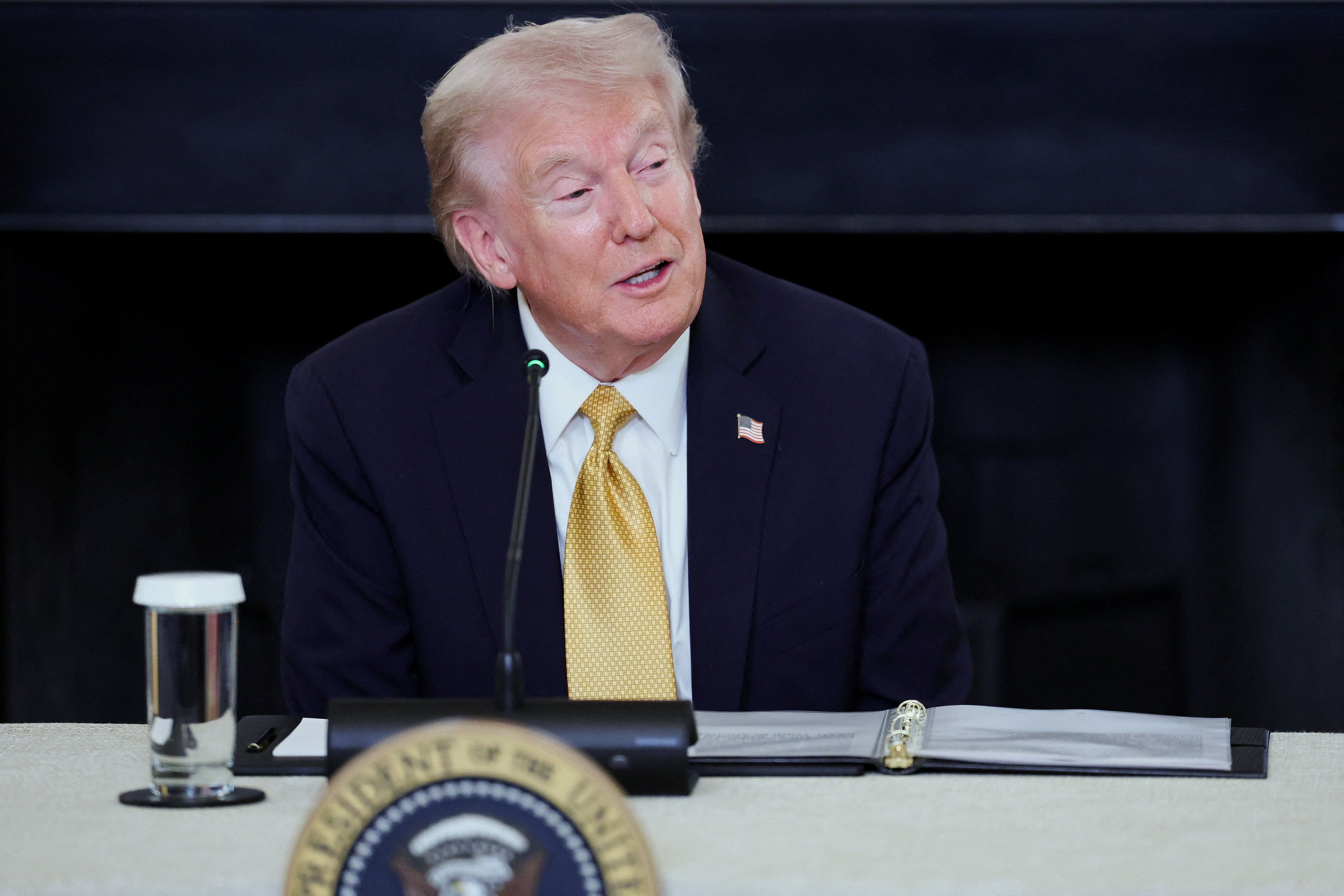 دونالد ترامپ: نگران نباشید، اسرائیل هیچ اقدامی در کرانه باختری انجام نمی‌دهد