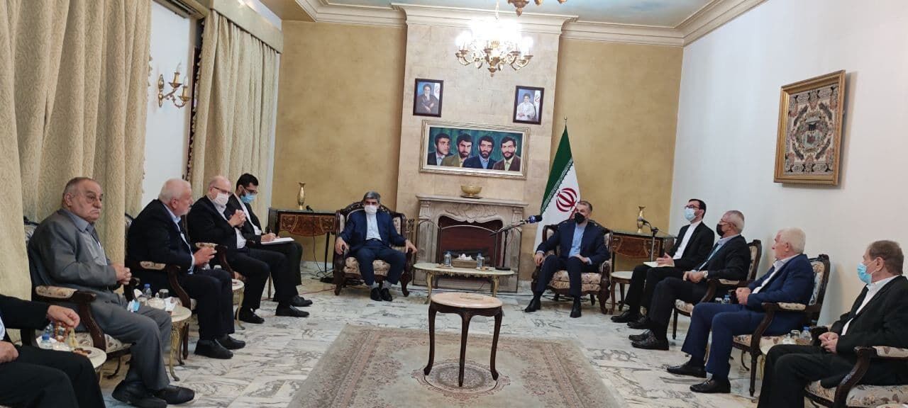 Iran's Foreign Minister Meets With Palestinian Groups In Beirut