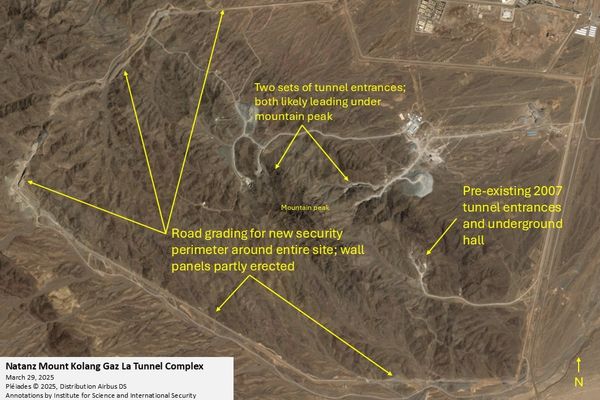 Iran expands security at buried nuclear sites – think tank