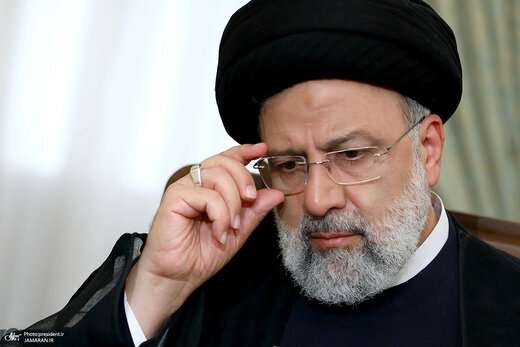 Iran's president Ebrahim Raisi