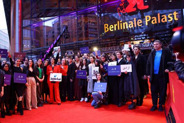 Berlinale Film Stars Show Solidarity With Iran Protests