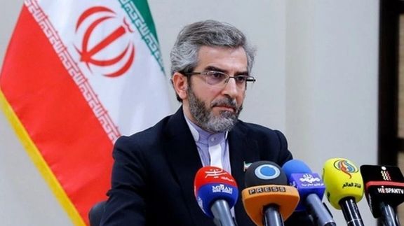 Ali Bagheri Kani, Iran's lead nuclear negotiator. FILE PHOTO