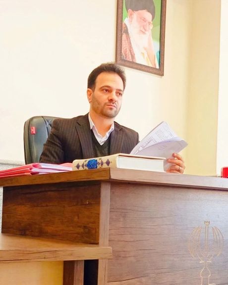 تصویر احسان باقری، قاضی کشته شده دادگاه کیفری شیراز