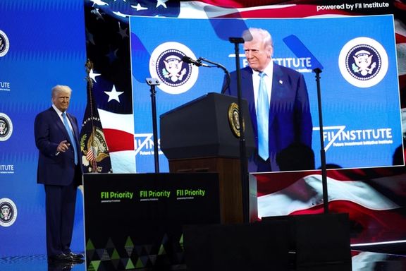 ترامپ: فشار حداکثری بر جمهوری اسلامی را به خاطر برقراری صلح اعمال کردیم